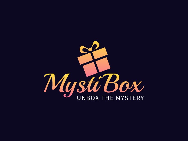 MystiBox logo design