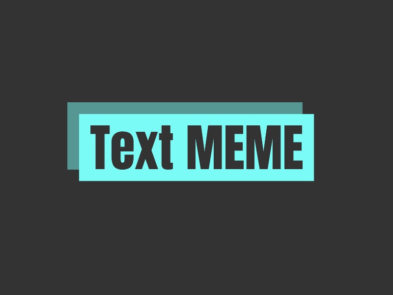 Text MEME Logo Maker - Design Text MEME logos online