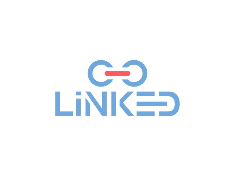 Linked logo design