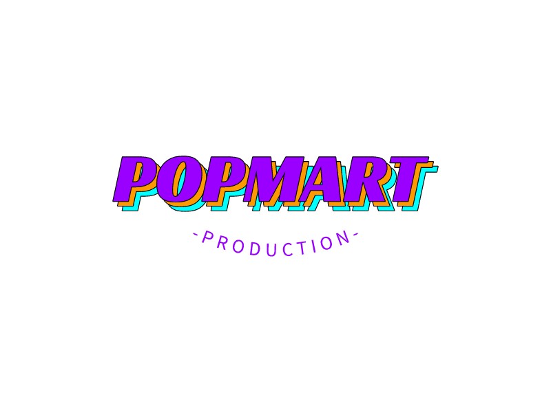 POPMART logo design