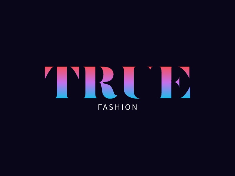 TRUE logo design