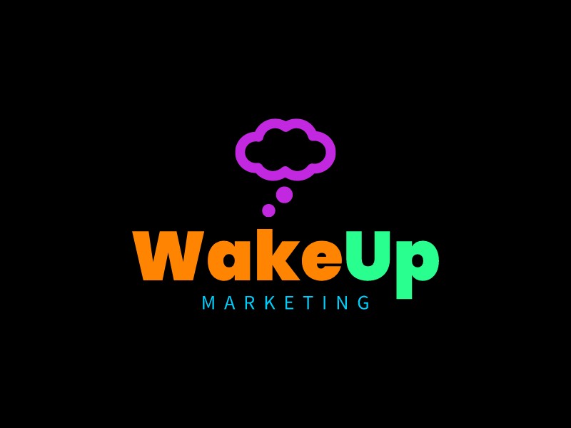 Wake Up logo design