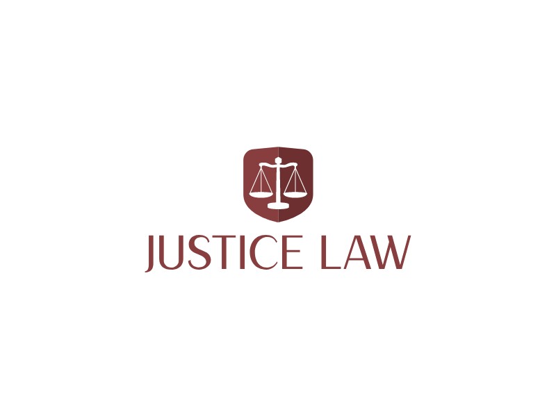 Justice Law logo design