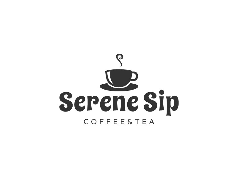Serene Sip logo design