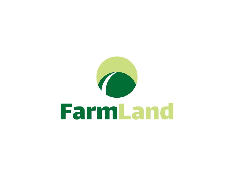 Farm Land logo design