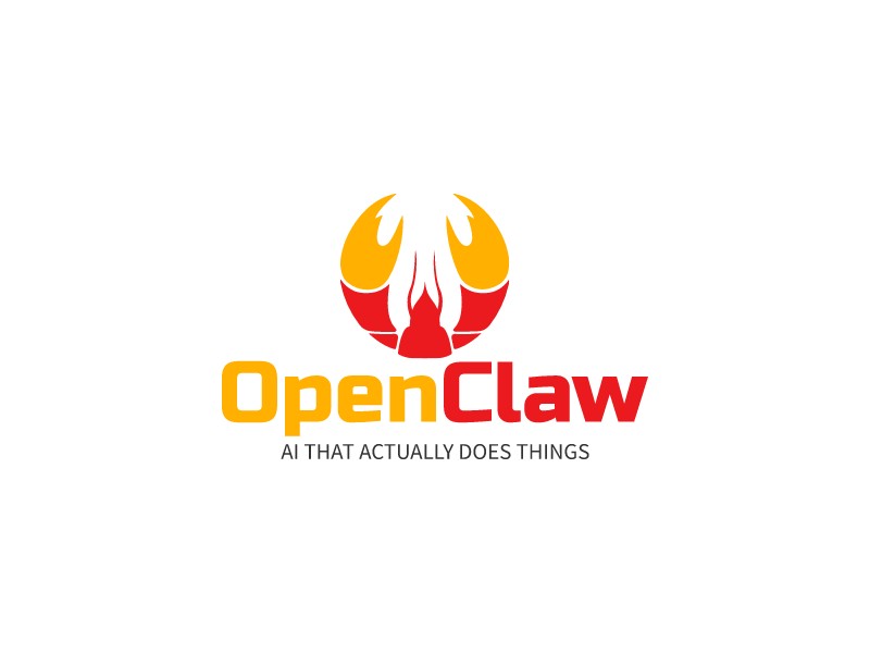 Open Claw logo design