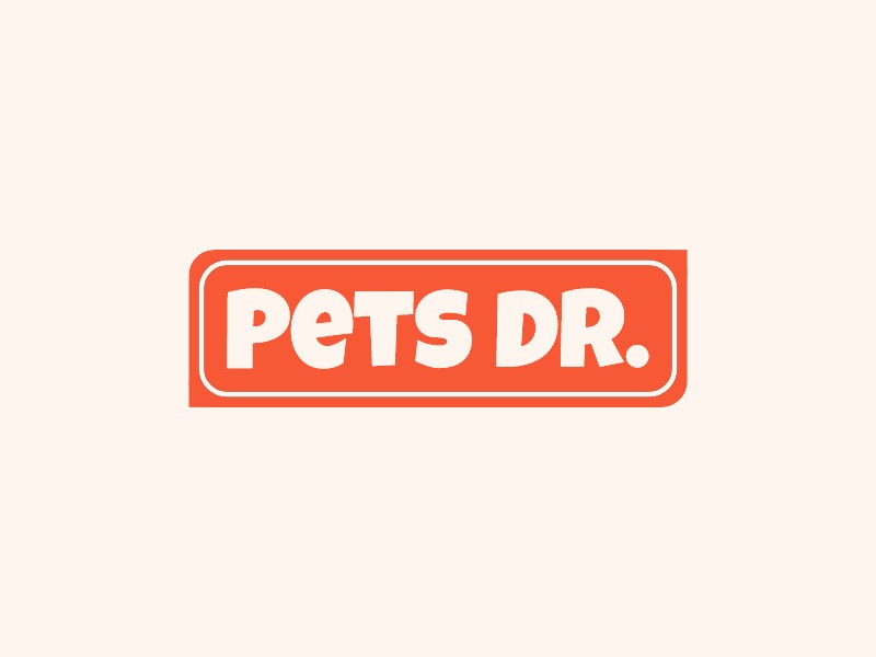 Pets Dr. logo design
