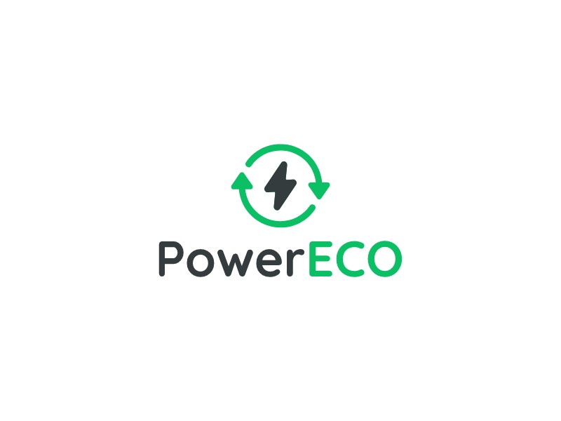 Power ECO logo design