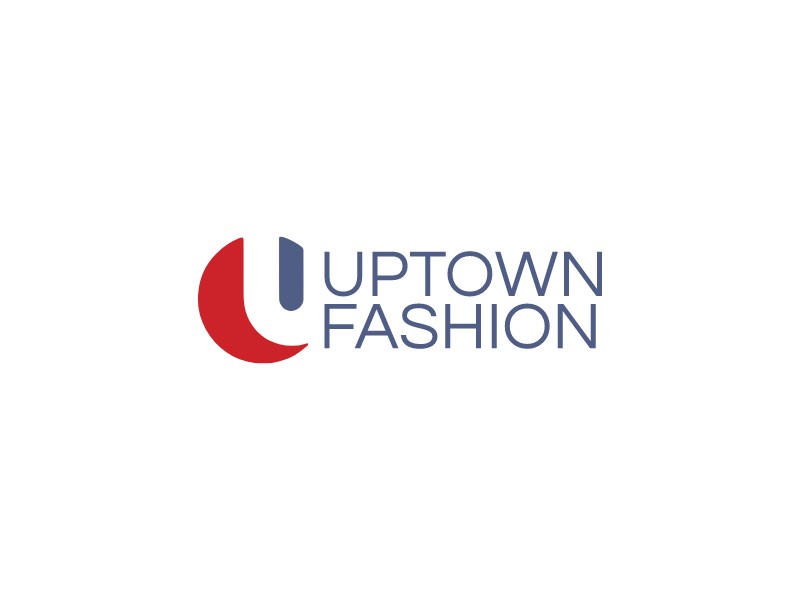 Uptown Fashion logo design